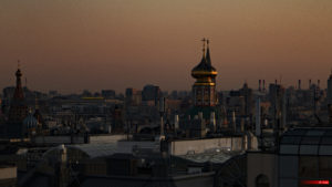 Crépuscule sur Moscou
