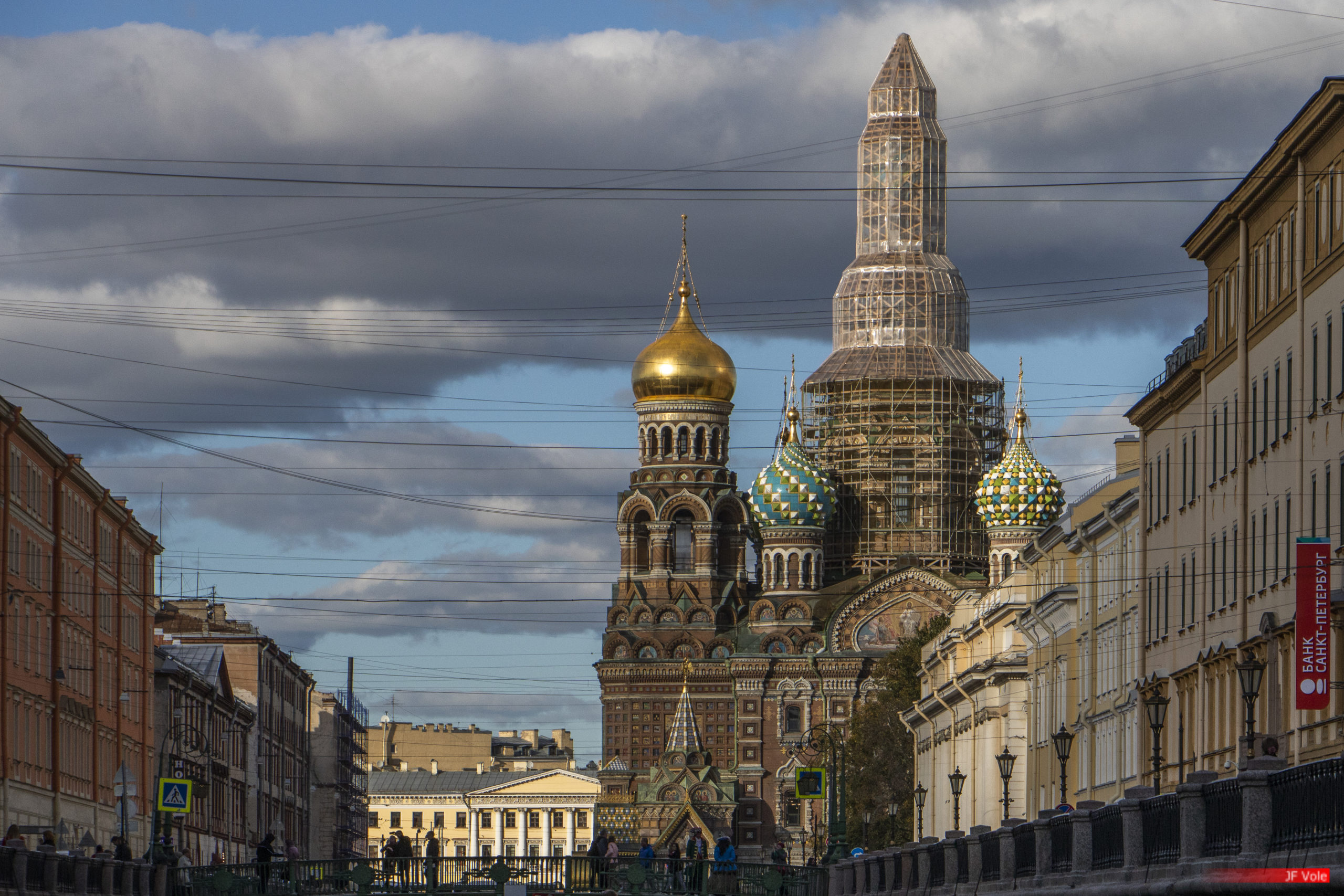 Cathédrale Saint-Sauveur-sur-le-Sang-Versé, Saint-Pétersbourg. Sptembre 2018.