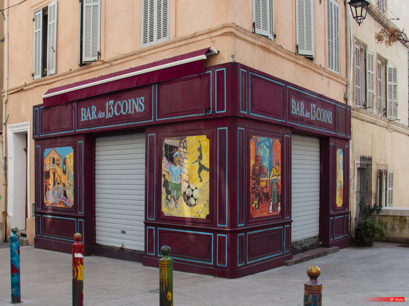 Les 13 coins 2103 Place des Treize-Cantons, Marseille, march 2021.